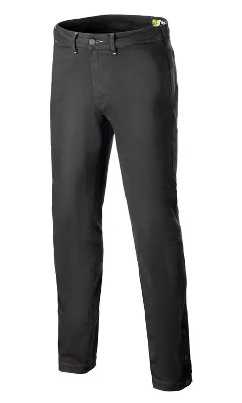 JEAN ALPINESTARS STRATOS REGULAR FIT TECH RIDING ANTHRACITE NOIR