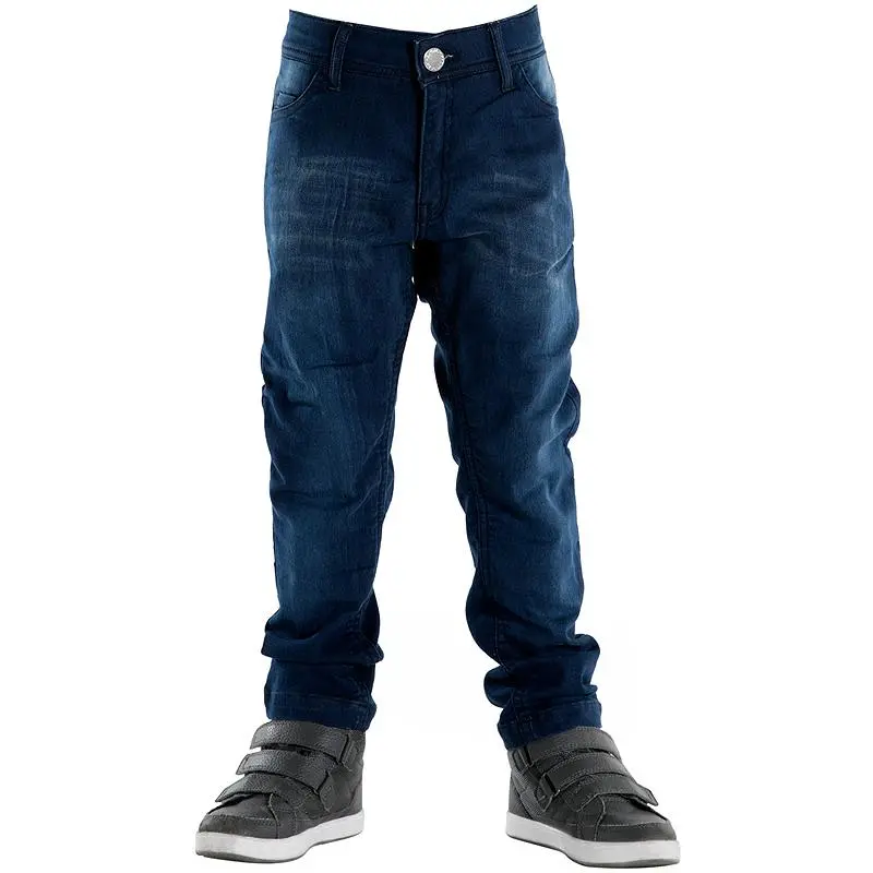 JEAN ENFANT OVERLAP STREET SMALT BLEU