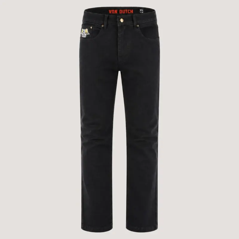 JEANS HELSTONS VON DUTCH MUSTANG NOIR