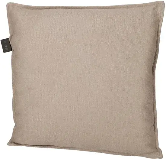 JENS Living Warmtekussen RPET 40x40 cm Taupe - Nieuw