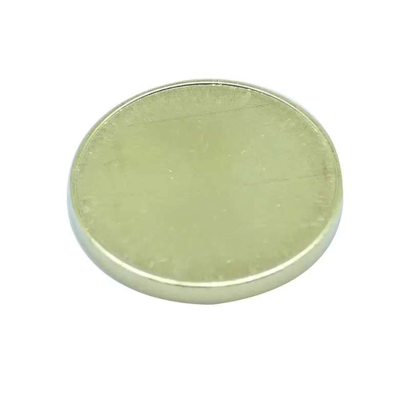 Jetons en laiton troués 22.5x1.8mm, trou 6mm (Lot de 100)