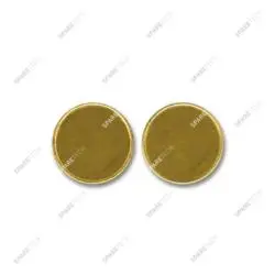 Jetons laiton H70 | Ø 17,6 × 2,3 mm | finition lisse | lot de 100