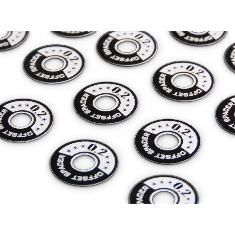 Jeu de cales de roue offset 0,2 mm (20 pcs)