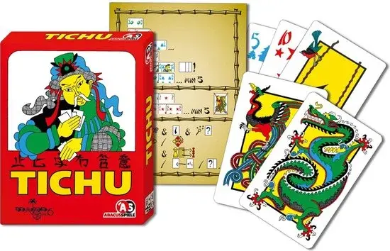 Jeu de Cartes et de Levées Tichu Allemand - Neuf Outlet