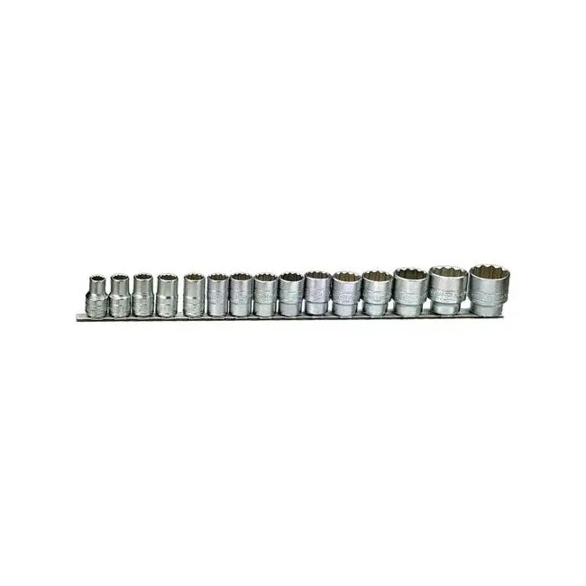 Jeu de douilles Teng Tools Rail métrique
