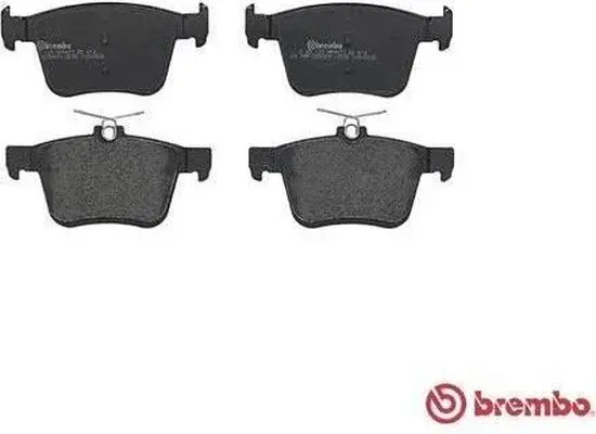 Jeu de plaquettes de frein Brembo P85125 Métal Noir - Neuf Outlet