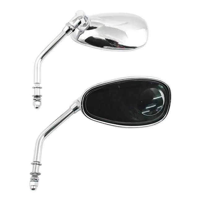 Jeu de rétroviseurs d'angle mort pour moto Chrome HD