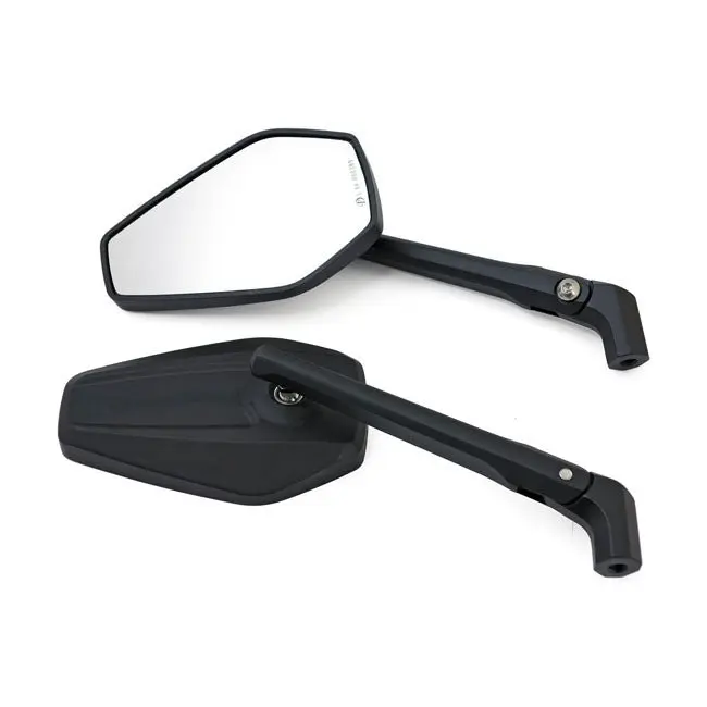 Jeu de rétroviseurs moto Booster noir M10