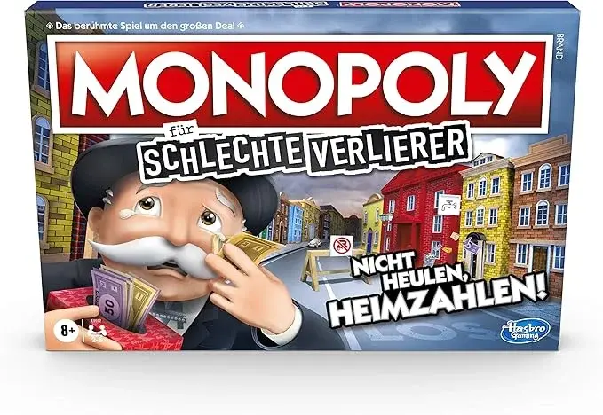 Jeu de société Monopoly Pour Mauvais Perdants - Nouveau Outlet