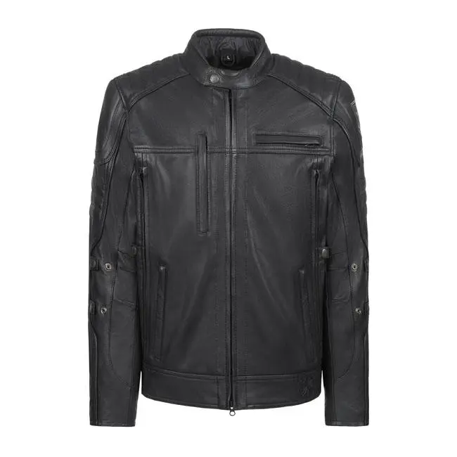 John Doe Technical XTM Leather Jacket Noir