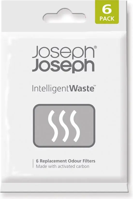 Joseph Joseph Filtres anti-odeurs pour poubelle 6 pièces – Nouvelle collection