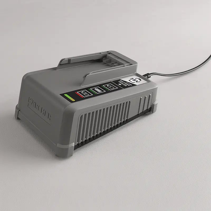 Kärcher Power+ 18/60 – Chargeur rapide 18V 6A batteries lithium-ion Power+