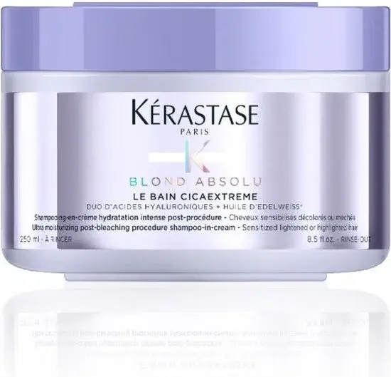 Kérastase Blonde Absolu Bain Cicaextreme 250 ml | Shampoing-en-crème | Nouveau