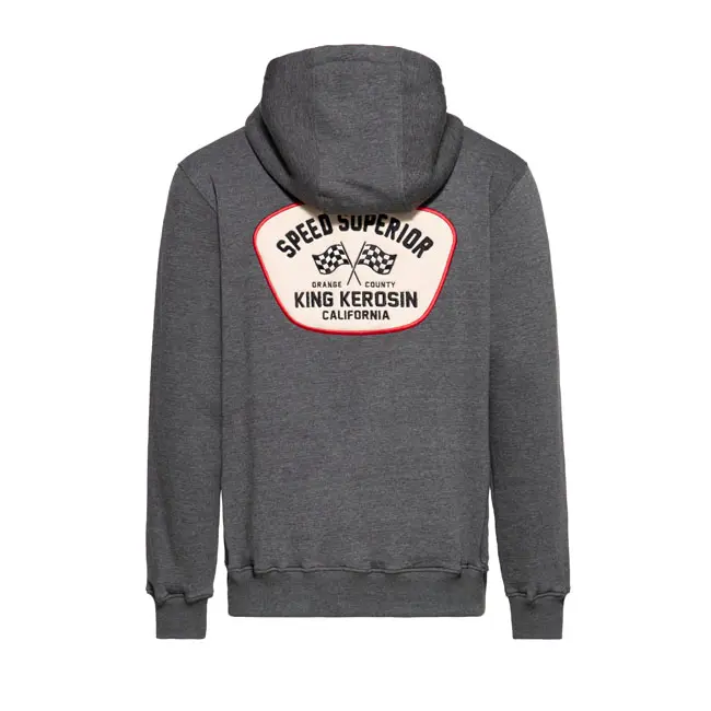 King Kerosin Sweat à capuche zippé Speed King