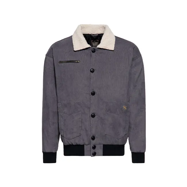 King Kerosin Veste en velours côtelé KK