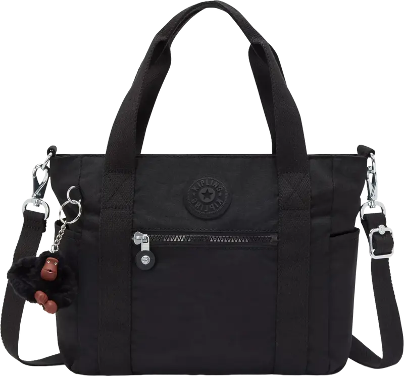 Kipling Jayla S Black Tonal Small Shoulderbag - Nieuw