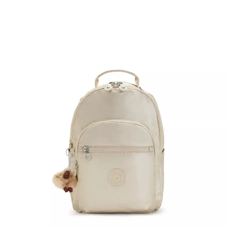 Kipling Seoul S Rugzak 11-inch Tabletvak Starry Gold - Nieuw