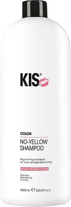 KIS Care No-Yellow Shampoo 1000 ml - Nouvelle promotion