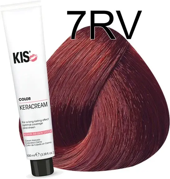 KIS Haarverf 7RV Licht Rood Violet - Nieuw Outlet