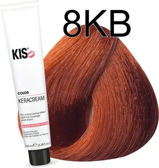 KIS Haarverf 8KB Licht Koper Blond - Nieuw Outlet