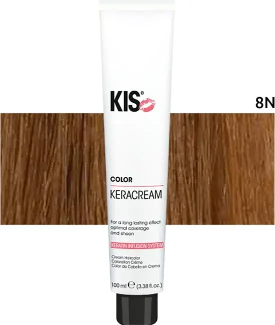 KIS Haarverf 8N Lichtblond Crème - Nieuw Outlet