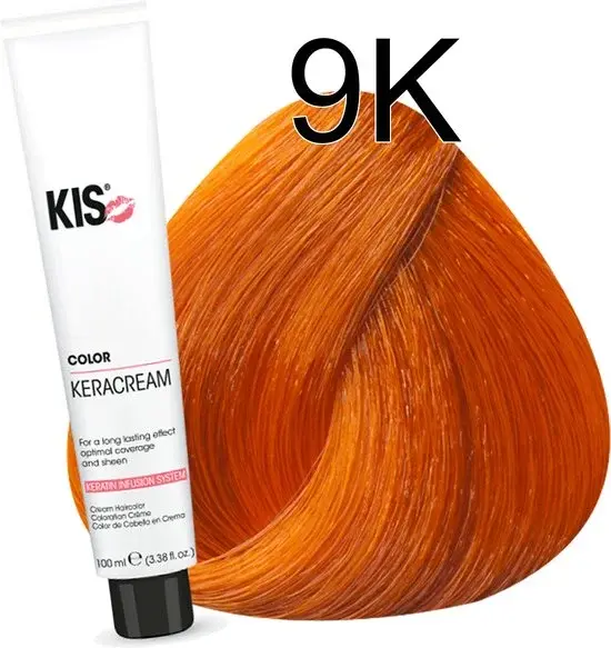 KIS Haarverf 9K Extra Licht Koper - Nieuw Outlet