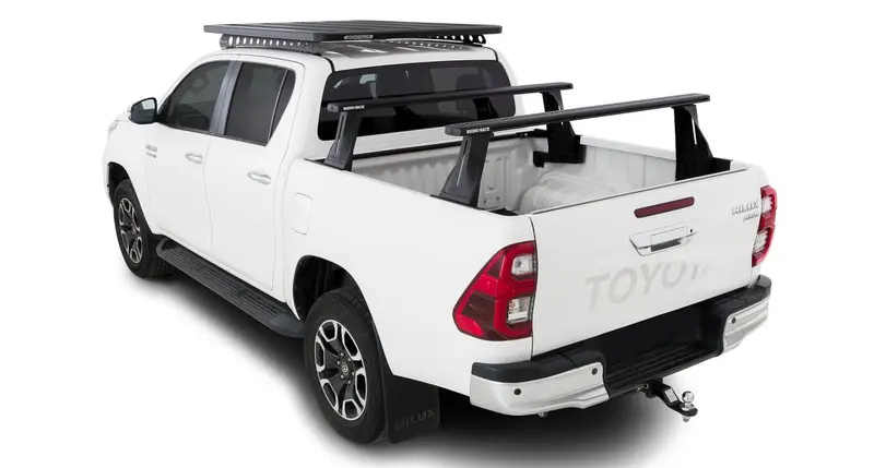 Kit 2 barres de benne 1500 mm système Reconn-Deck Toyota Hilux Revo 2016-2025 - RHINO-RACK
