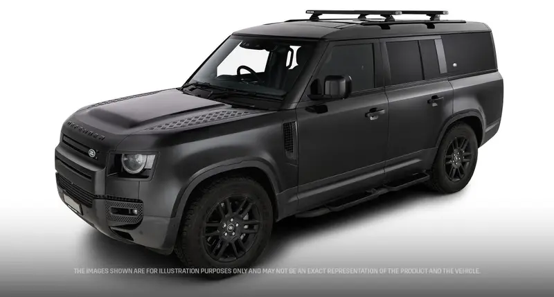 Kit 2 barres de toit 1260 mm système Reconn-Deck Land Rover Defender II 130 L663 2023+ - RHINO-RACK
