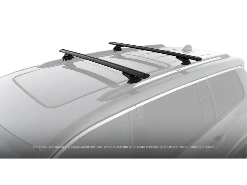 Kit 2 barres de toit Sportz 1260mm Jeep Compass 2017+ Grand Cherokee L 2022+ - RHINO-RACK