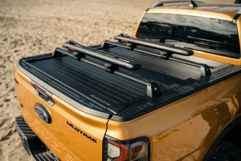 Kit 2x Barres de Toit Cargo pour Rideau EVO Mountain Top - Ford Ranger / VW Amarok 2023+