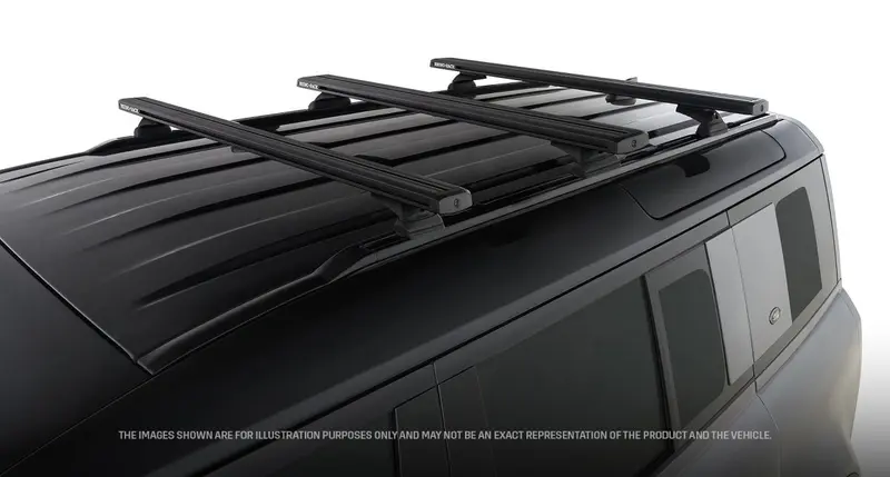 Kit 3 barres de toit 1260 mm système Reconn-Deck Land Rover Defender II 110 L663 2020+ - RHINO-RACK