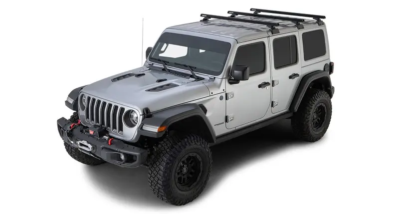 Kit 3 barres de toit 1500mm RCL Backbone Heavy Duty Jeep Wrangler JL 2019+ - RHINO-RACK
