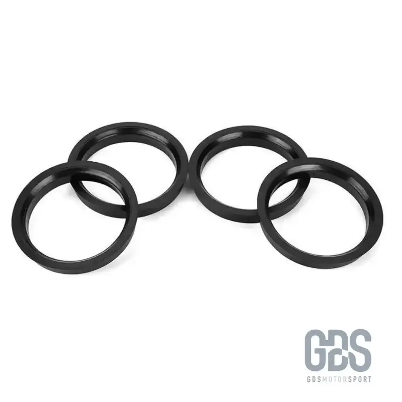 Kit 4 Bagues de centrage ⌀74.1 extérieur / ⌀72.6 intérieur — Pour jante aluminium BMW