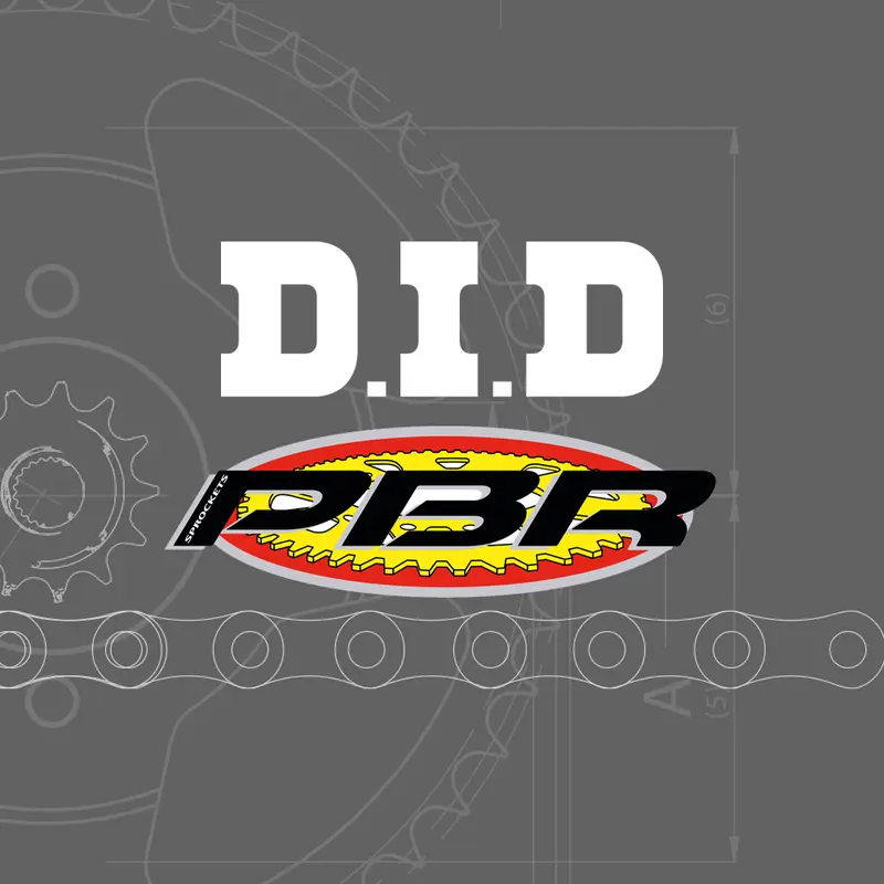 Kit chaine Yamaha TDR 125 1989-1992