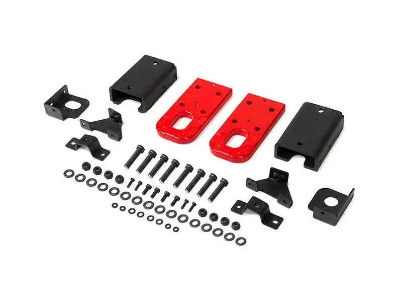 Kit Crochet de Remorquage Rouge Ford Ranger/Raptor 2023+ | RIVAL 4X4