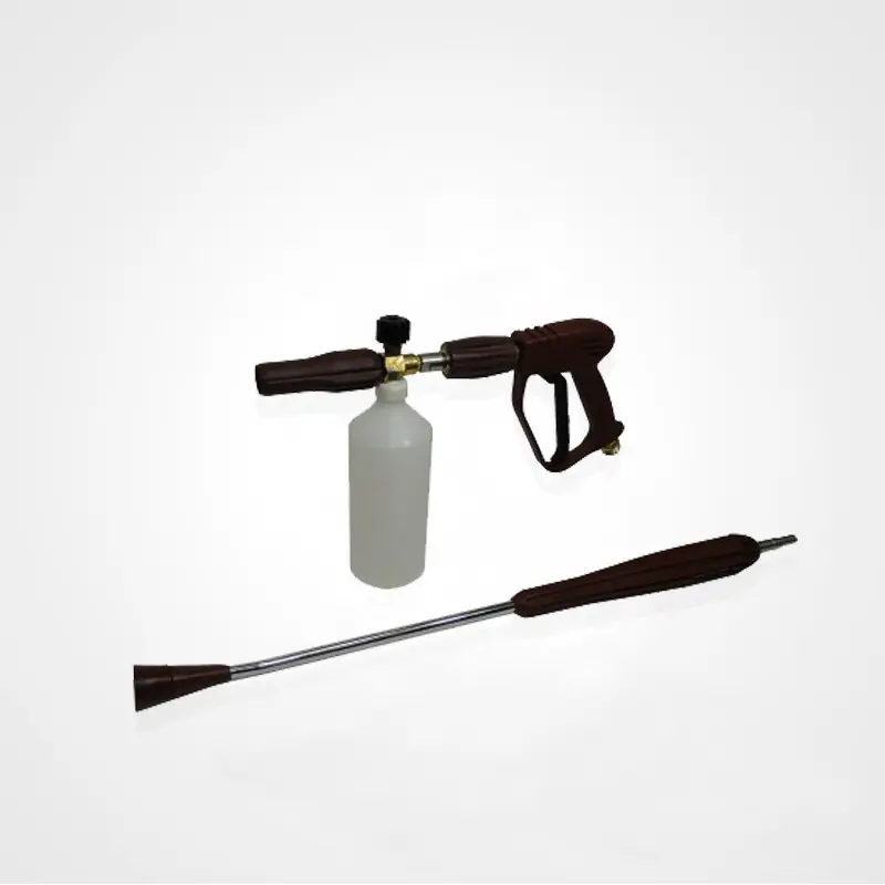Kit de Lavage Pistolet HP Rouge + Lance Rinçage + Canon à Mousse — 1 Litre