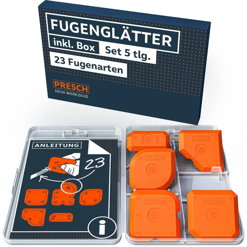 Kit de lissage de joints Presch 5 pièces - Neuf Outlet