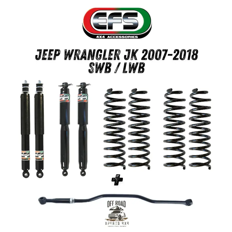 Kit de Suspension Jeep Wrangler JK | EFS ELITE | +40mm/+75mm