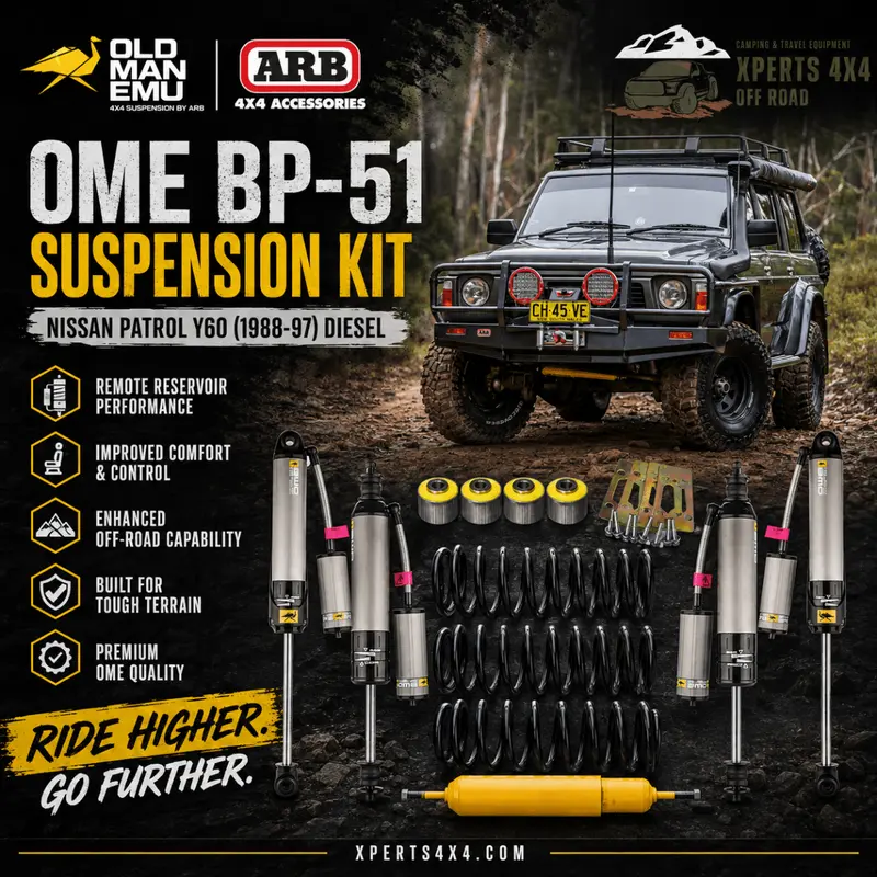 Kit de Suspension OME BP51 - Nissan Patrol Y60 (1988-97) Diesel