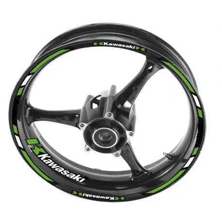 KIT DECO JANTES KAWASAKI VERT