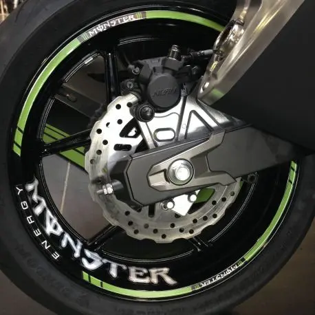 KIT DECO JANTES MONSTER VERT