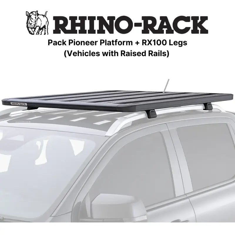 Kit Galerie de Toit 1500x1240mm sur Barres Longitudinales - RHINO-RACK