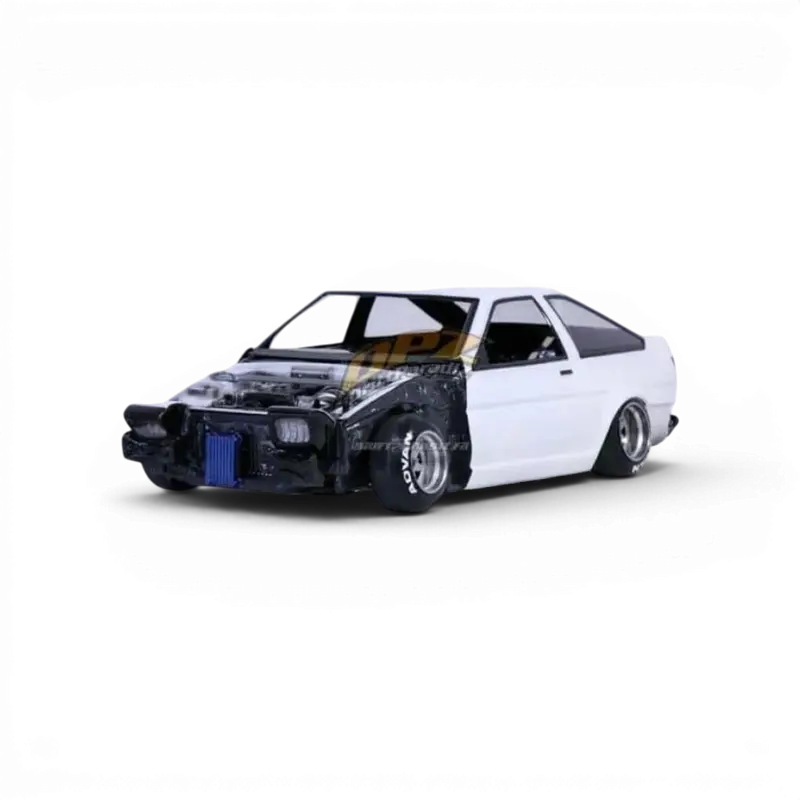 Kit interieur/châssis/moteur apparent AE86