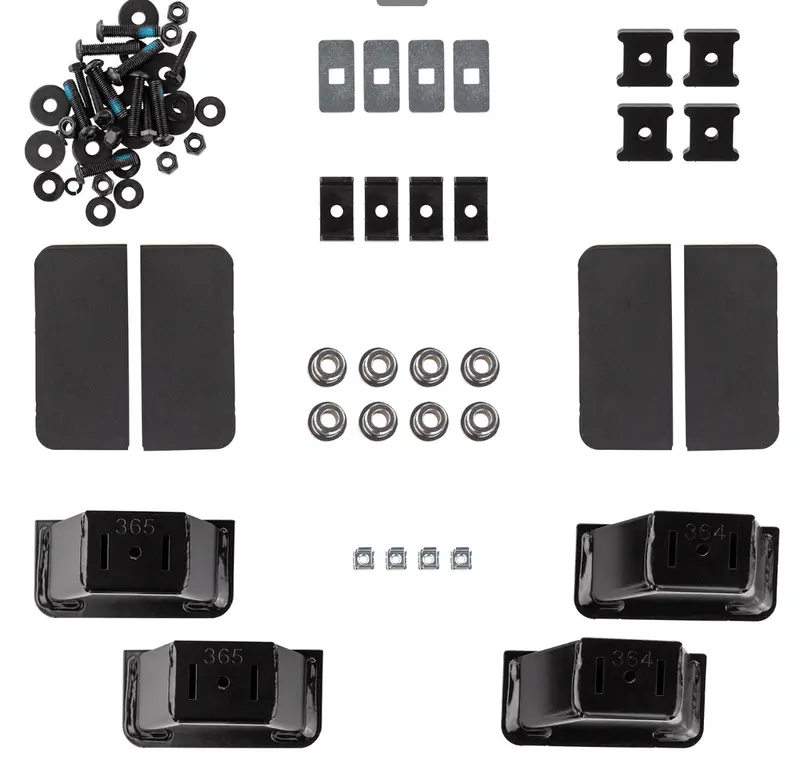 Kit Pieds Barres de Toit Hardtop ASCENT ARB - Ford Ranger