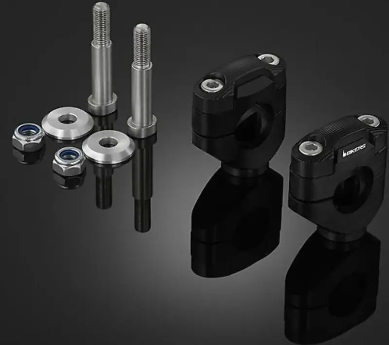 Kit pontet pour guidon gros diamètre ( 28,6 mm ) - BIKERS