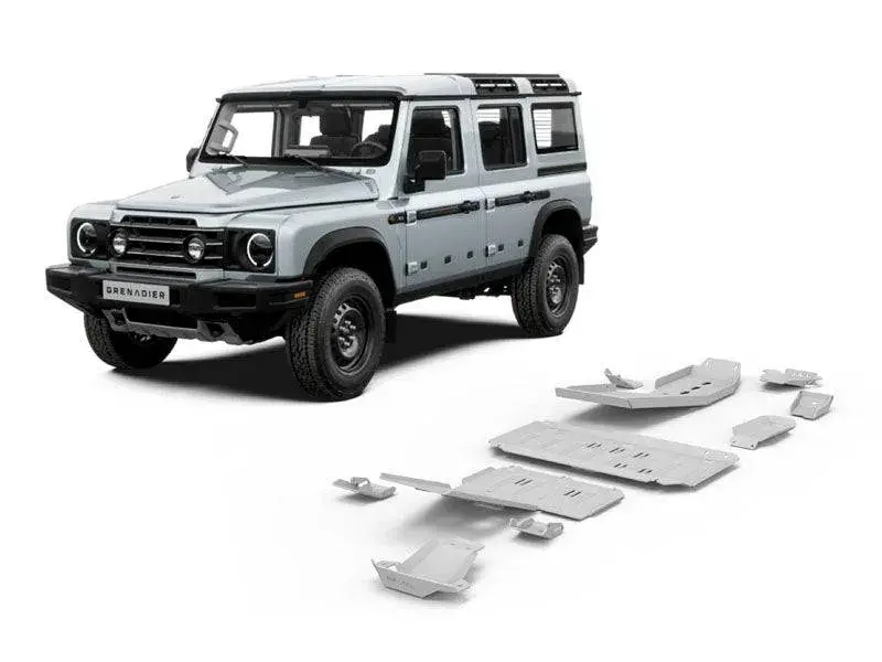 Kit Protections INEOS GRENADIER 2023+ | RIVAL4X4 Aluminium 6mm