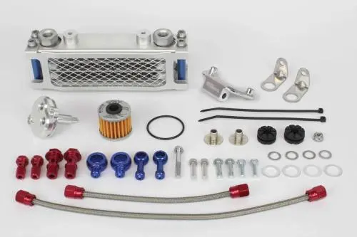 Kit radiateur en position basse pour haut moteur 145 4S TAKEGAWA
