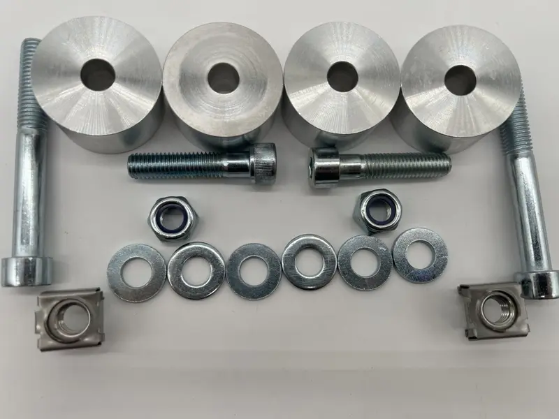 Kit rallonge 25/50mm pour écubier de treuil N4-Offroad