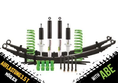 Kit Suspension Ford Ranger 2022+ Nitro Gas Constante 300-600kg | IRONMAN4X4