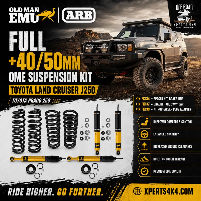 Kit Suspension OME +40/50mm - Toyota Land Cruiser Prado J250 2.8L Diesel